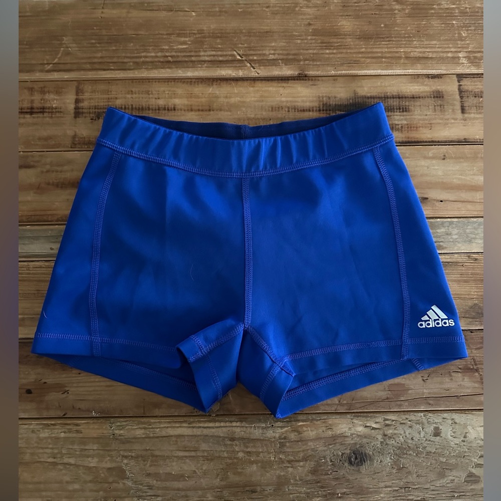 Blue adidas active short. Size M.